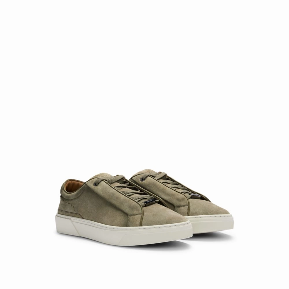 Shock Absorbing Outsole Gary low-top trainers in suede