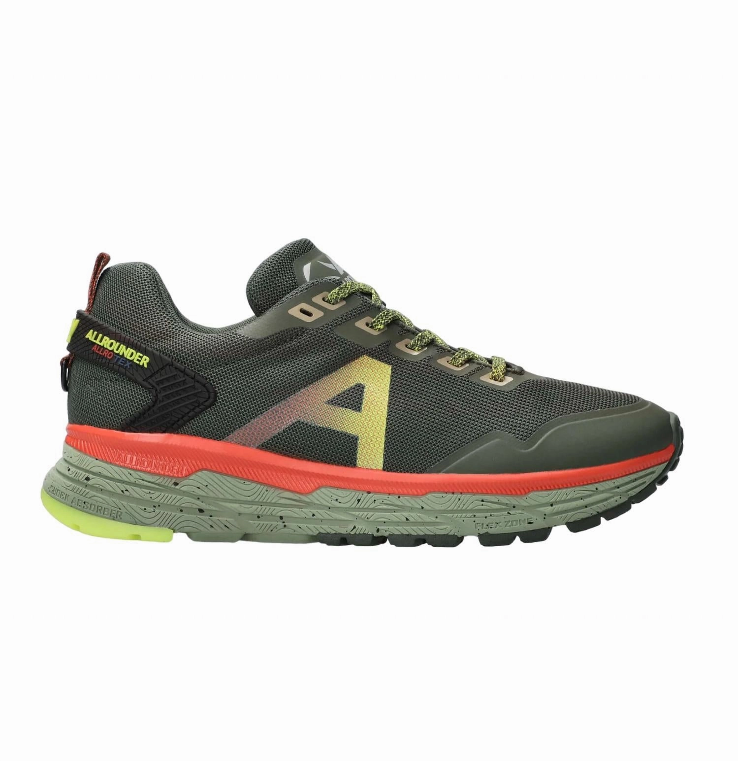 Strength - improving Men's Allright-Tex Sneaker In Green