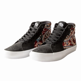 Vans - Skate Sk8-Hi (Paisley/Raven) *SALE Quick Fit unisex usability