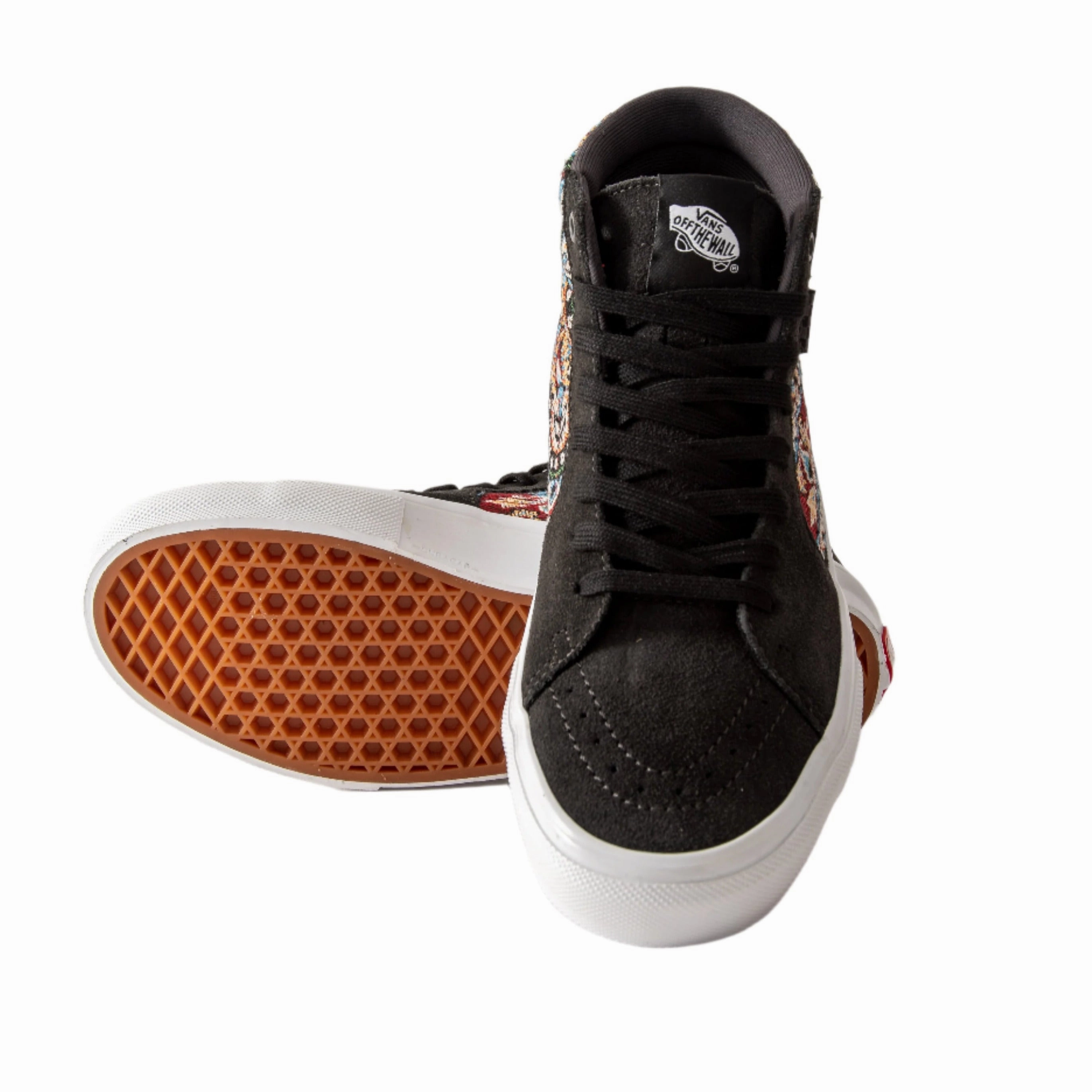 Vans - Skate Sk8-Hi (Paisley/Raven) *SALE running in a tropical area urban shoes