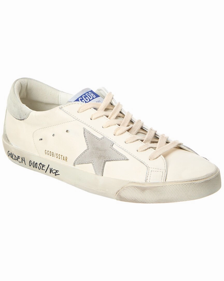 padded toe Walker Golden Goose Superstar Leather & Suede Sneaker