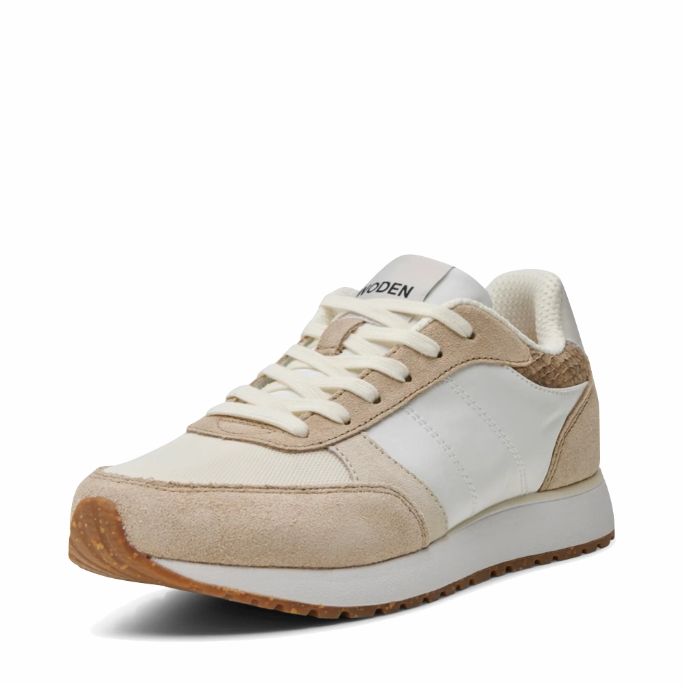 Street Fest Indoor Friendly Woden Women's Ronja Sneaker in Blanc de Blanc