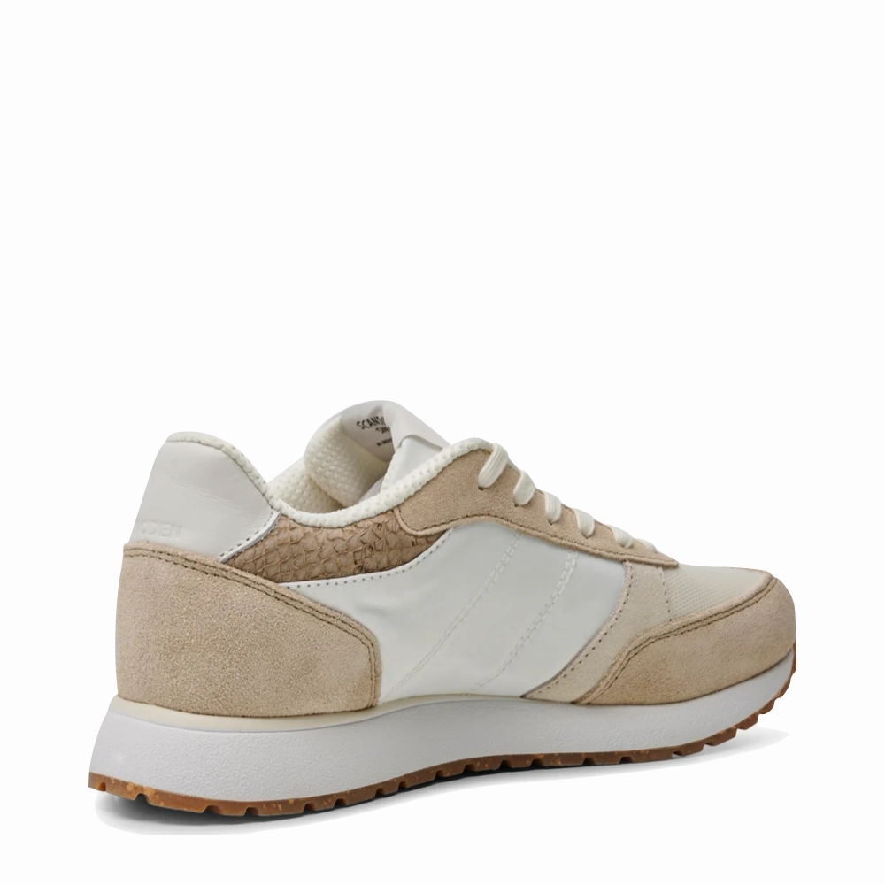Woden Women's Ronja Sneaker in Blanc de Blanc Soft Footwear