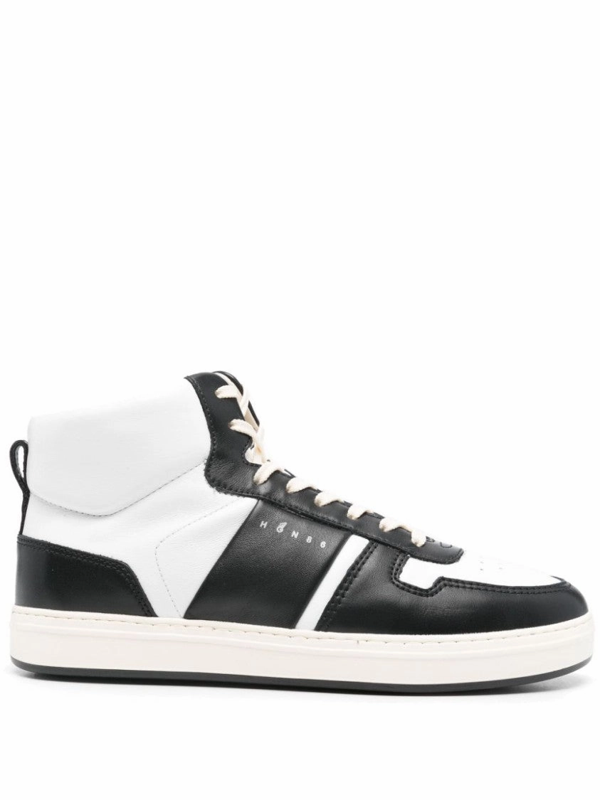 High-Top Sneakers With Padded Collar And Lace-Up Closure Incredible breathability