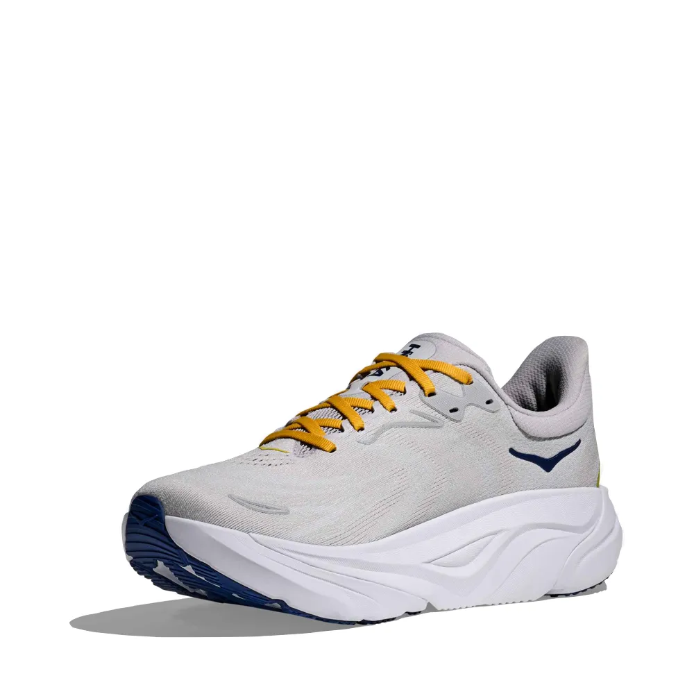 Hoka Men's Arahi 8 Sneaker in Stardust/Cosmic Grey square - design shoes