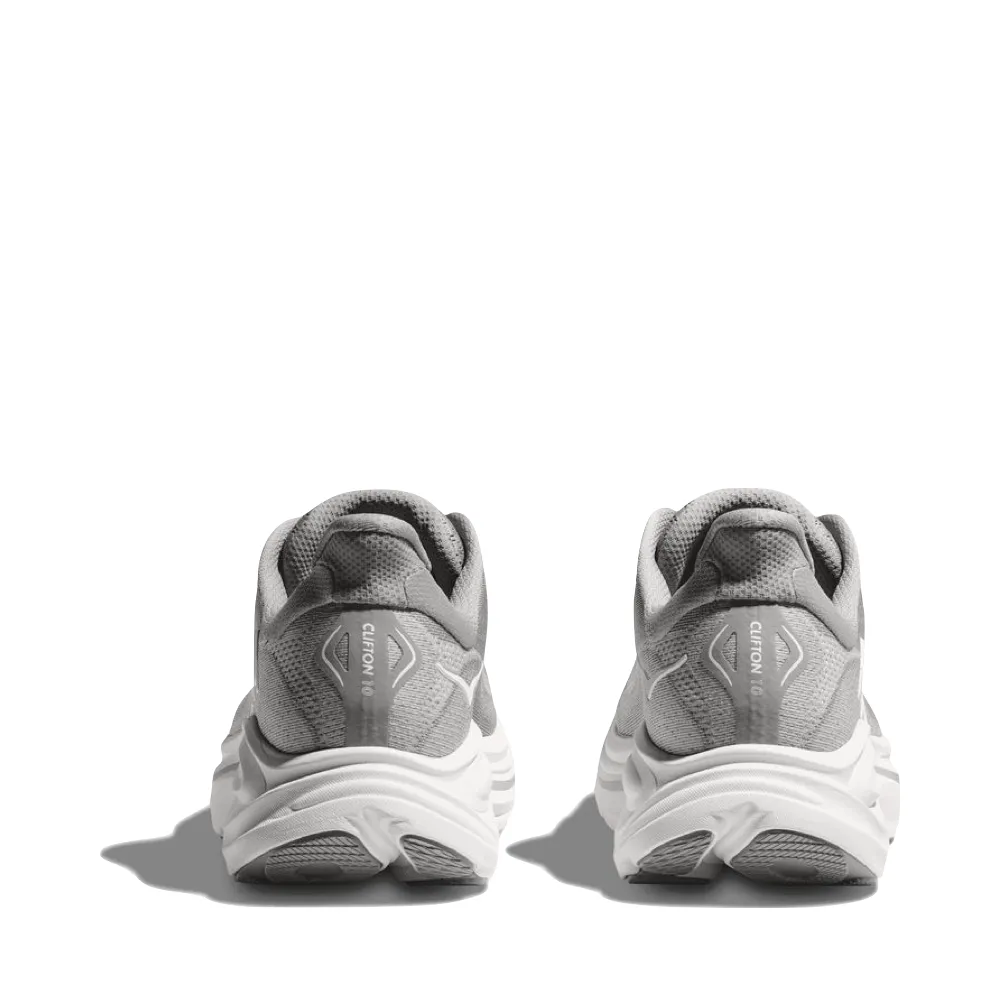 Short distance running mid - top supportiveness Hoka Men's Clifton 10 Sneaker in Stellar Grey/Stardust