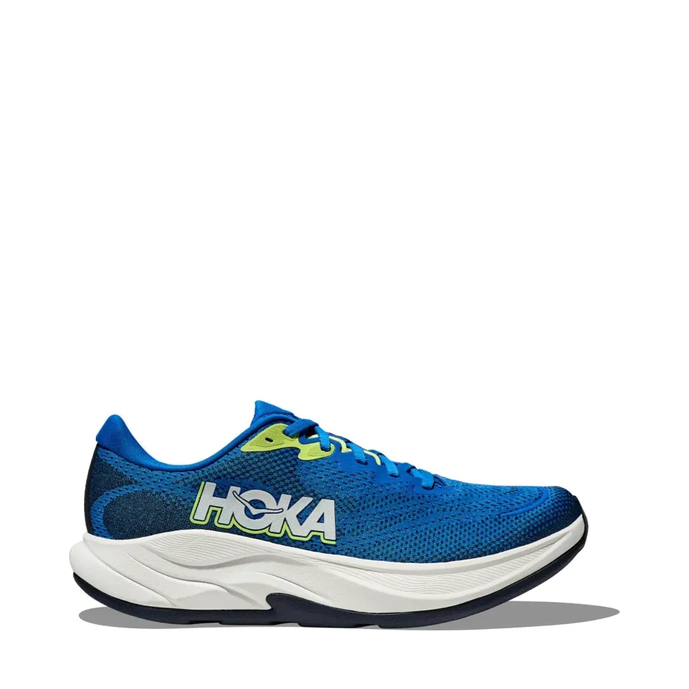 responsive running shoes Hoka Men's Rincon 4 Sneaker in Electric Cobalt/Varsity Navy