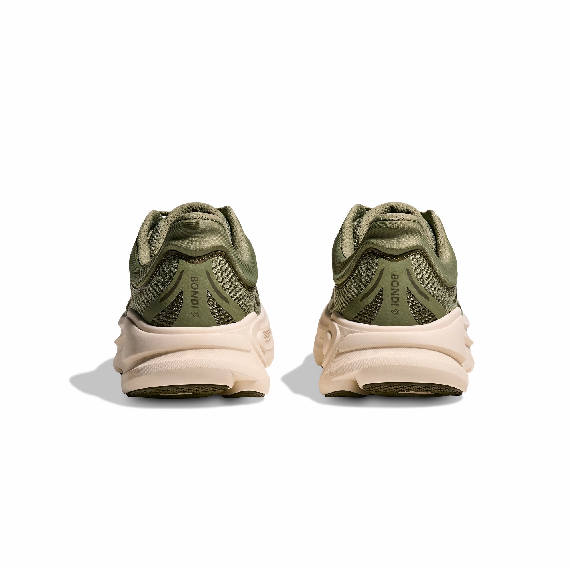 Hoka Mens Bondi 9 Shoes Shock Absorbing Heel