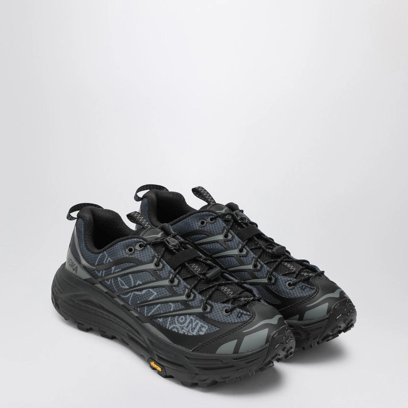 Hoka One One Men's Sneaker Mafate Three2 / Outer Orbit running in a Pilates studio shoes memory - foam insole shoes
