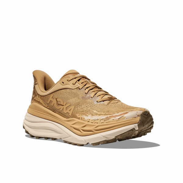 Hoka One One Stinson 7 1141530-WHF Sneakers Men Wheat Trail Running Shoes DWA362 suede running wear
