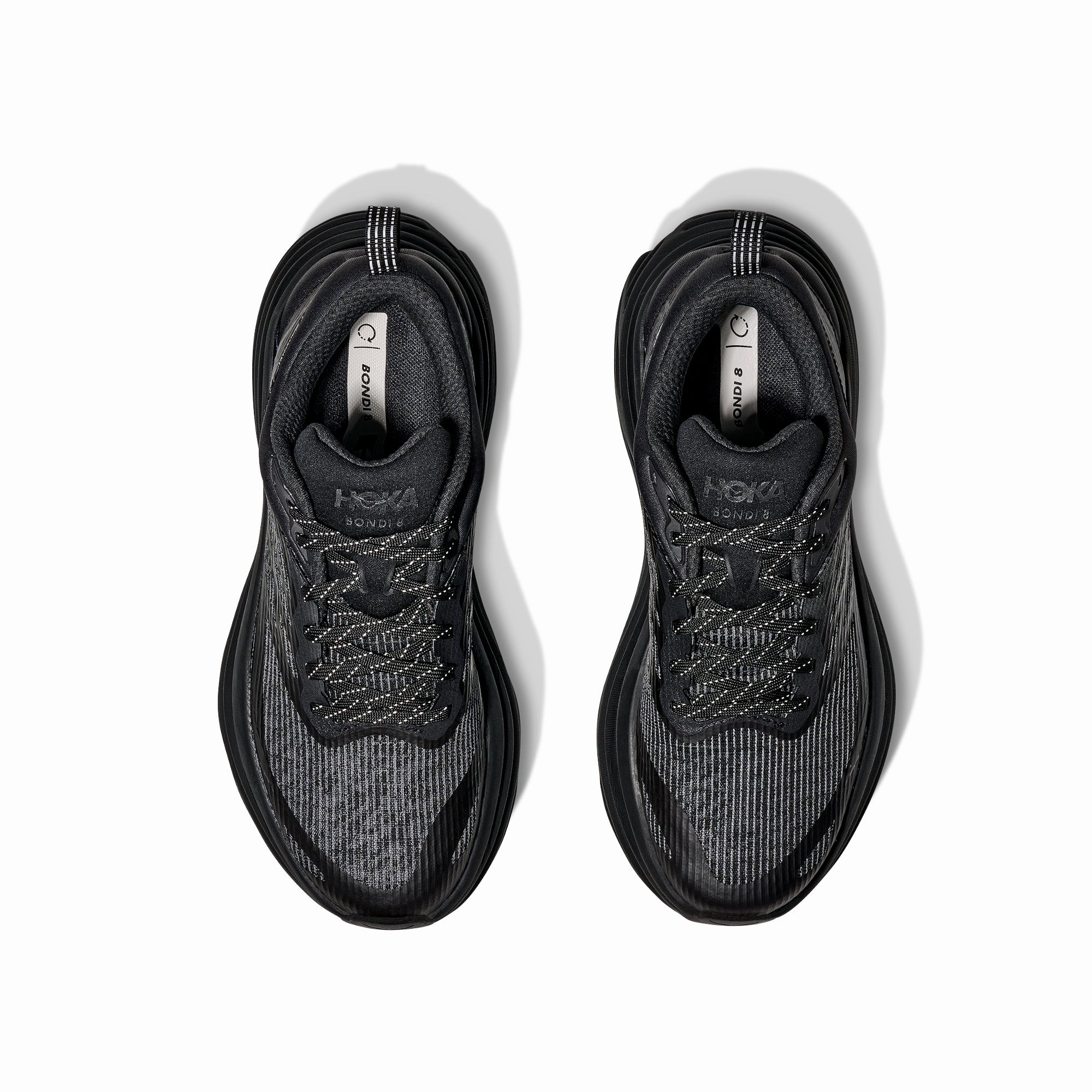 Smooth Curve Vibration Dampening System Hoka U Bondi 8 TS Carged Shoes