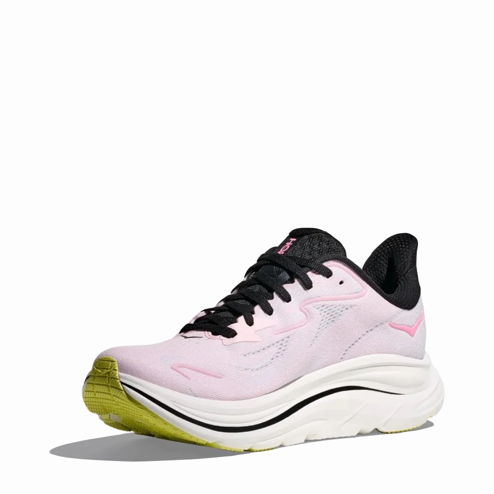 Weekend Wear Hoka Women's Clifton 10 Sneaker in Carnation/Starlight Glow