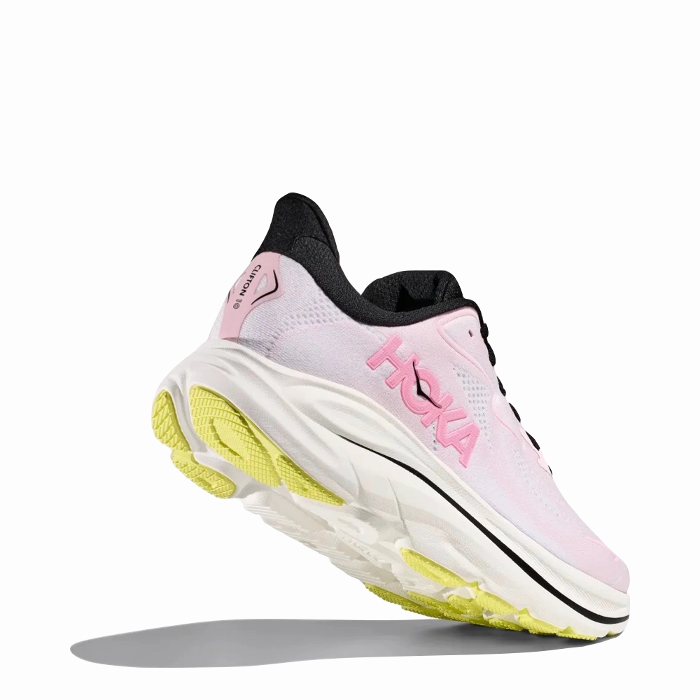 Active Step Hoka Women's Clifton 10 Sneaker in Carnation/Starlight Glow