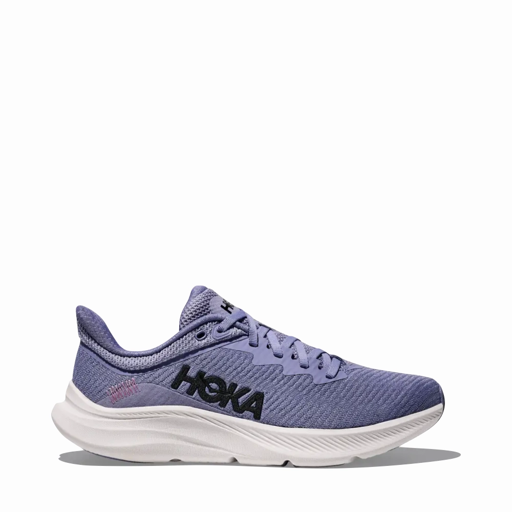 Rubber   sole Touch Comfort Hoka Women's Solimar Training Sneaker in Wild Indigo/White