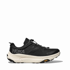 Hoka Women's Transport Sneaker in Black/Alabaster Neutral Colors