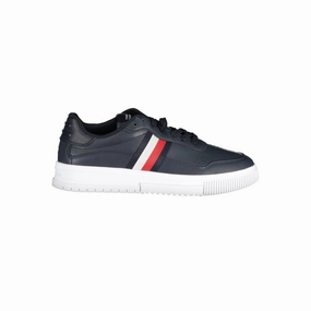 Tommy Hilfiger Leather Men Men's Sneaker running - event instep - strap shoes