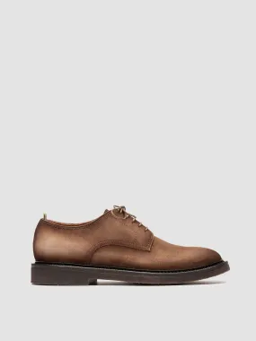 HOPKINS FLEXI 208 - Brown Suede Oxford Shoes Daily Meeting