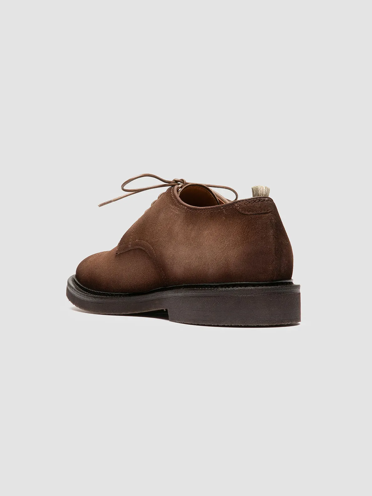 HOPKINS FLEXI 208 - Brown Suede Oxford Shoes Korean Line