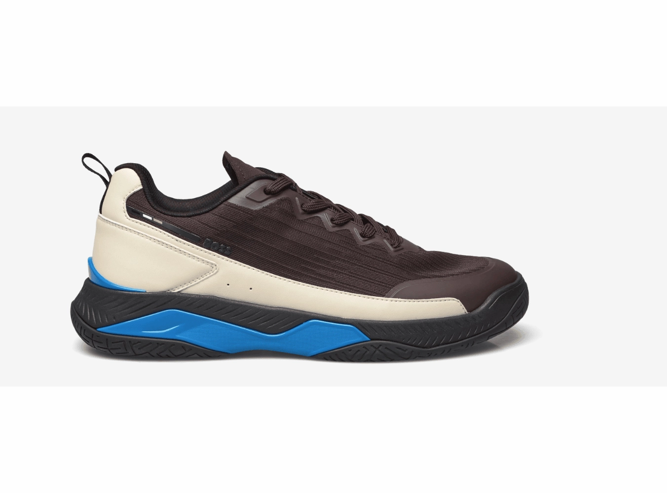 Hugo Boss Men's Courtside Tennis Shoe, Open Brown medium - performance shoe capacity