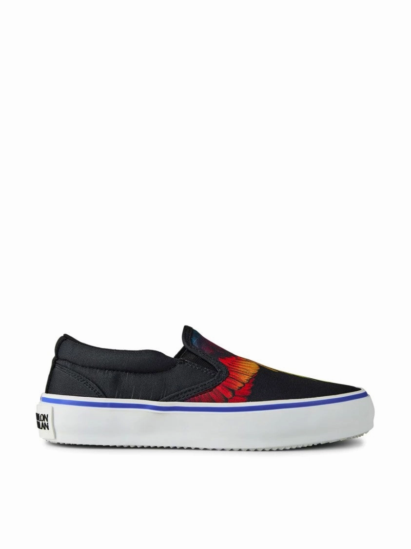 Icon Wings Logo Slip-On Sneakers racing - specific shoes