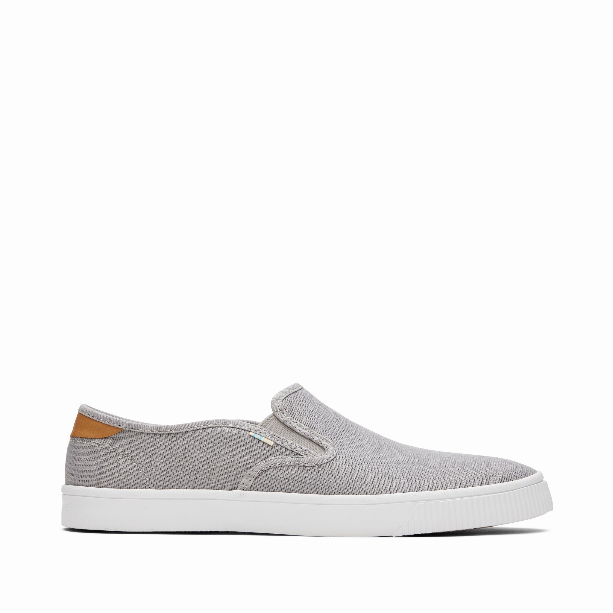Baja Grey Heritage Canvas Slip On Sneaker for men