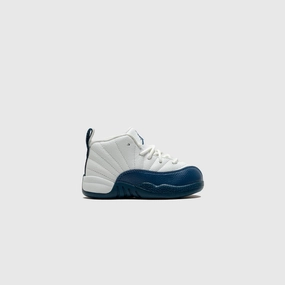 JORDAN 12 RETRO (TD) "FRENCH BLUE" Recycled Synthetic Upper Slip Resistant Compound