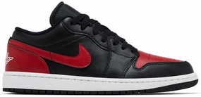 running with a wide toe box Jordan 1 Low Bred Twist