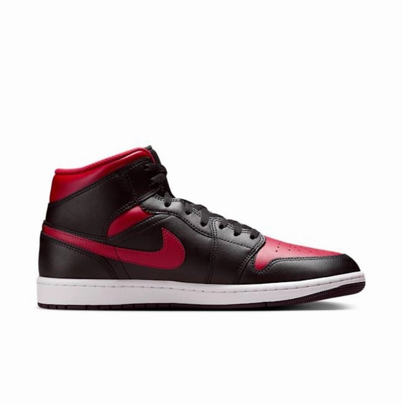 Jordan 1 Mid Bred Twist health improvement running in a volleyball court area shoes