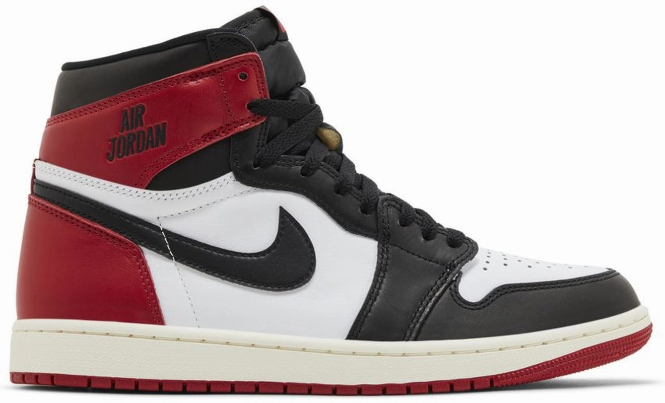 Jordan 1 Retro High OG Black Toe Reimagined Running Friendly curling shoes