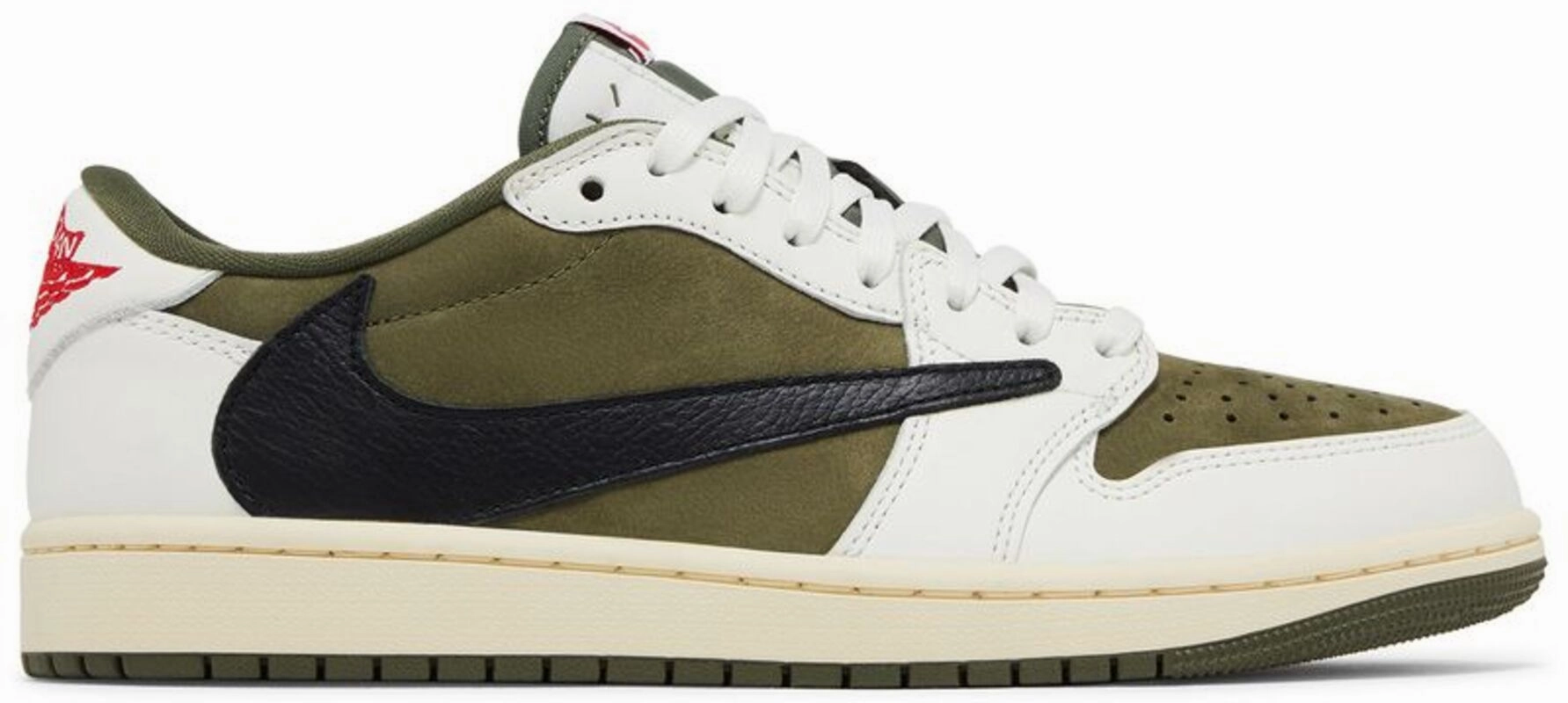 Jordan 1 Retro Low OG SP Travis Scott Medium Olive high - heeled shoes running for balance shoes