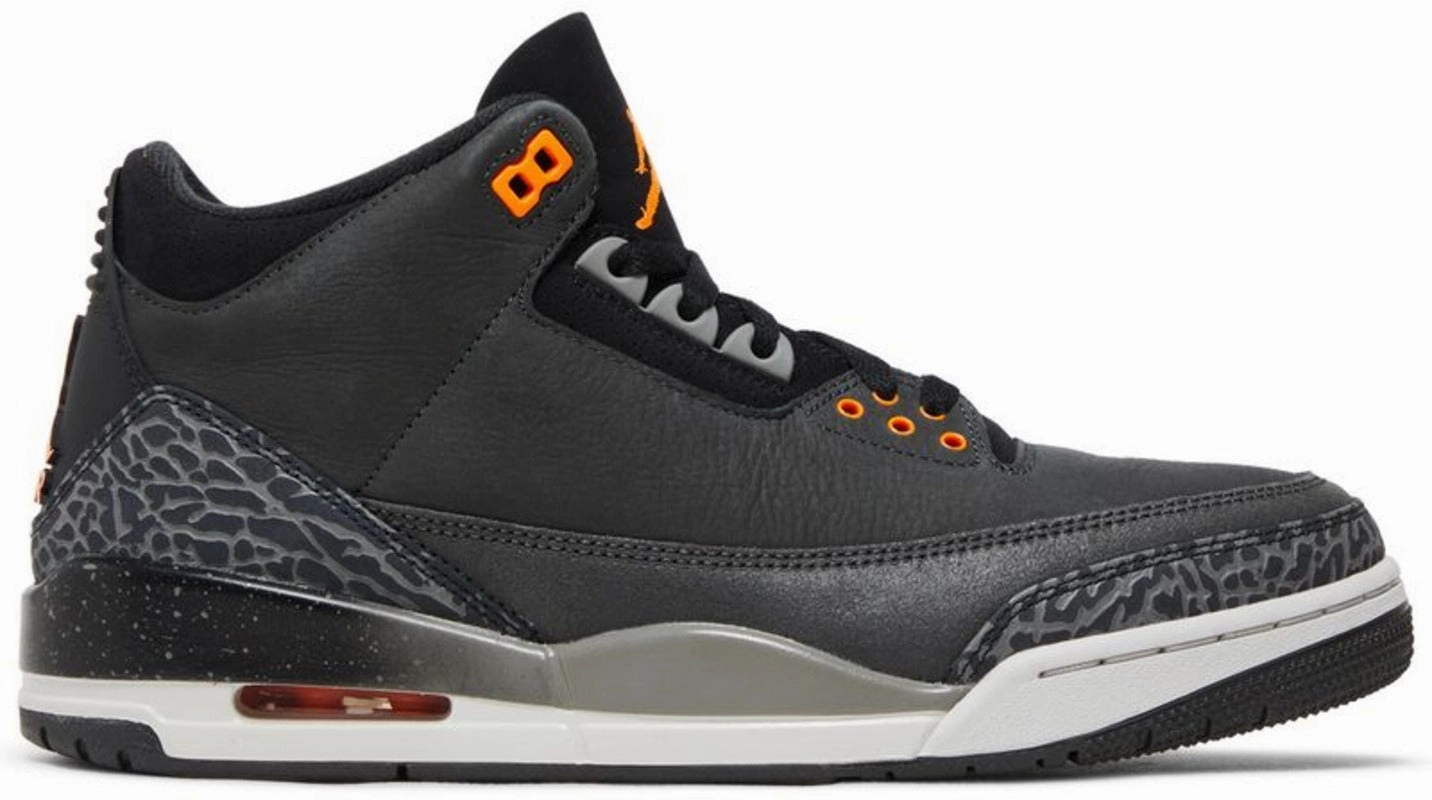 Anti - fatigue cushioning - shoes Jordan 3 Retro Fear Pack (2023)