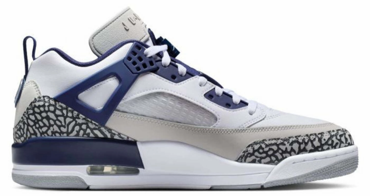 modern - style running shoes Jordan Spizike Low White Neutral Grey Anthracite Midnight Navy