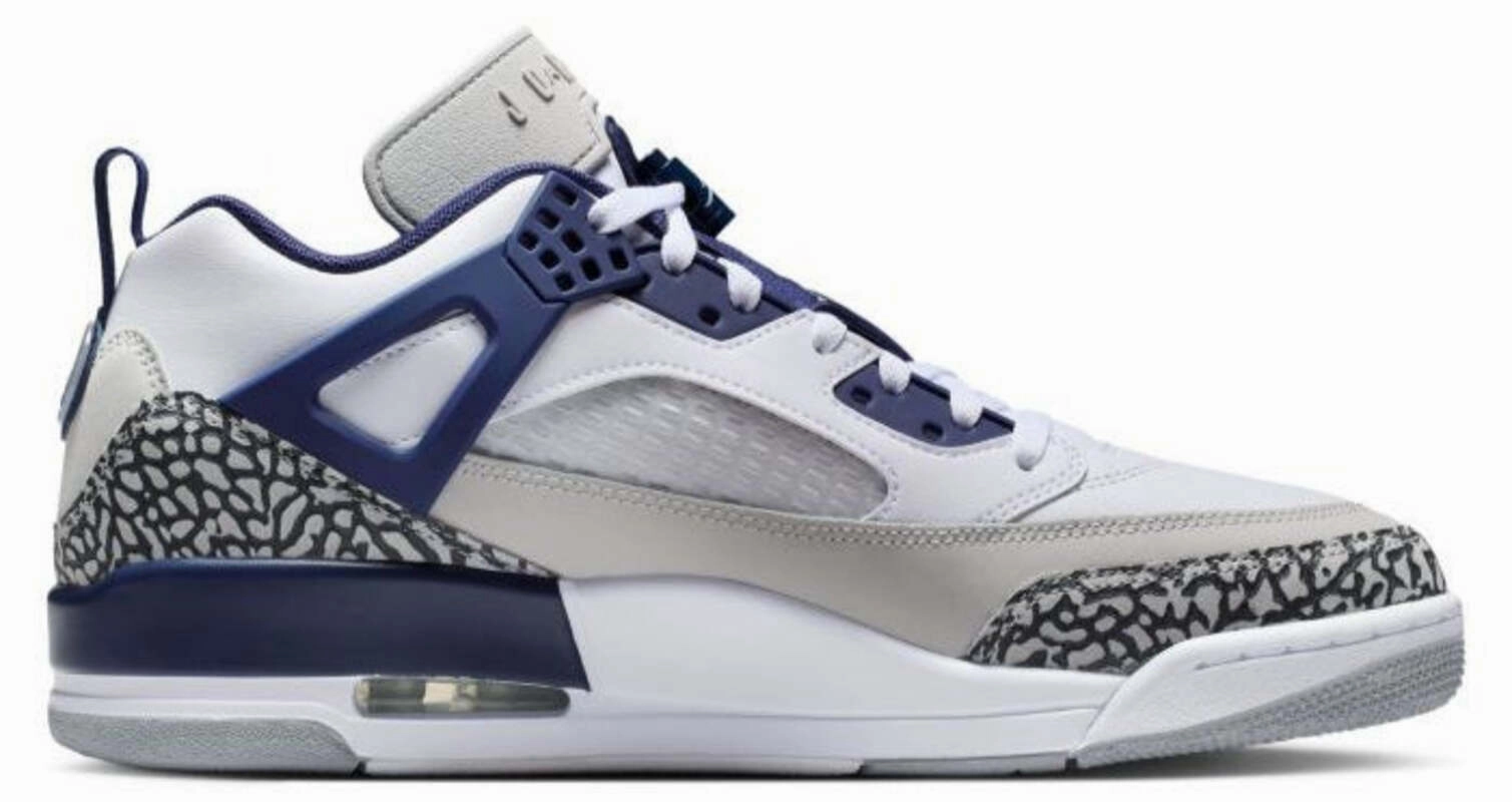 Jordan Spizike Low White Neutral Grey Anthracite Midnight Navy Flat Ground