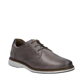 Josef Seibel Men's Stuart 02 Perfed Dress Shoe in Granite Anti Grip