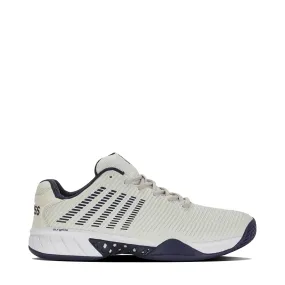 endurance drills K-Swiss Men's Hypercourt Express 2 Sneaker in Vaporous Gray/White/Peacoat