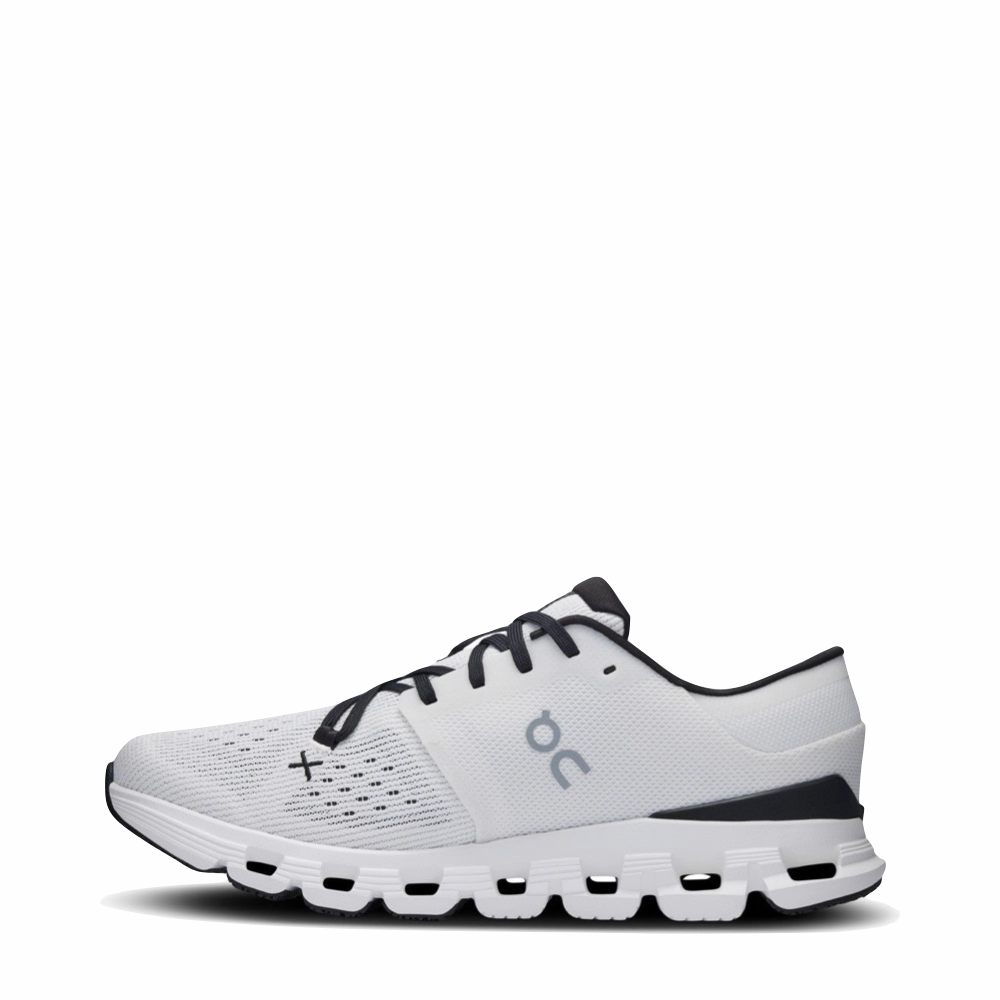 Clean Aesthetic On Women's Cloud X 4 Sneaker in Ivory/Black