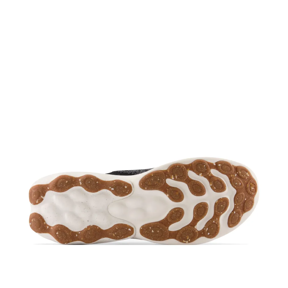 marathon readiness seasonal - themed running gear New Balance Men's Fresh Foam Roav Elite V1 Sneaker in Black Sea Salt