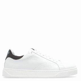 Lanvin DBB0 Low-Top Leather Sneakers color - fast