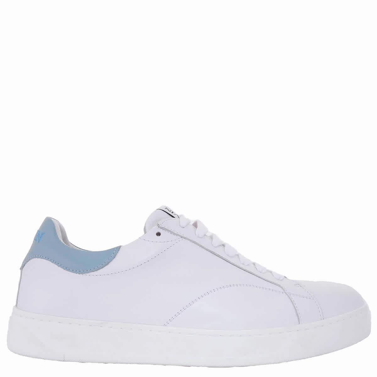 Kinetic - powered Fashionable Lanvin DDB0 Leather Low-Top Sneakers