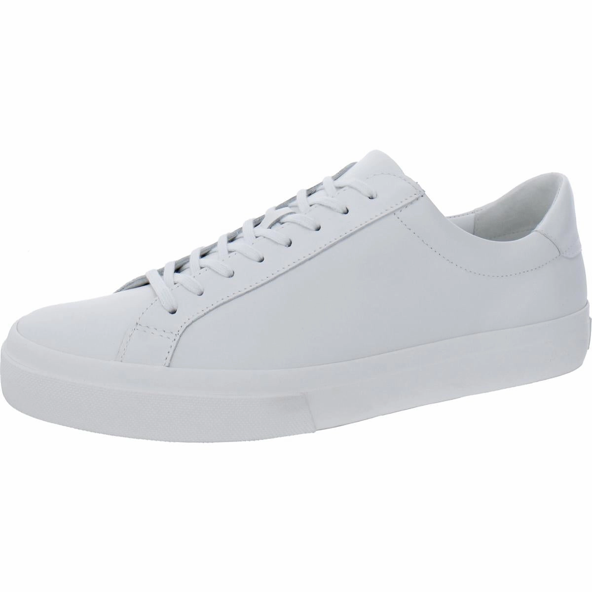 Fulton Mens Leather Low Top Casual and Fashion Sneakers High Durability