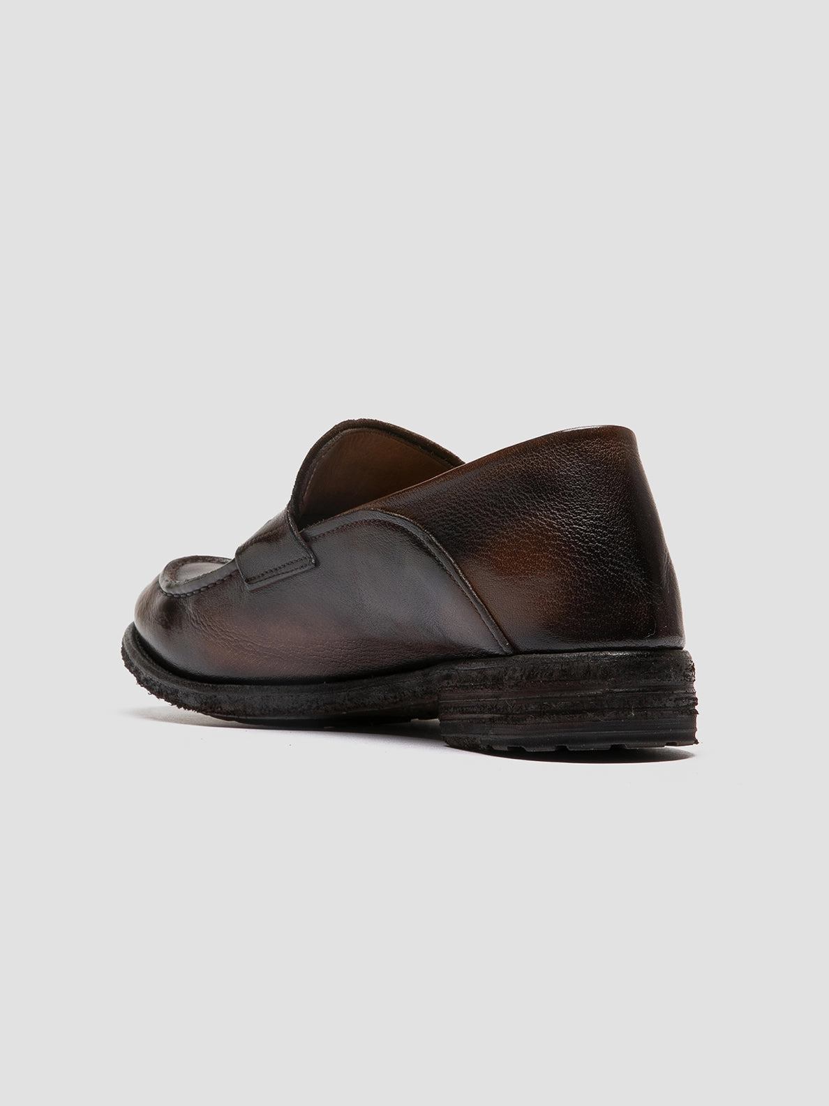LEXIKON 140 - Coffee Leather Penny Loafers Special Shade