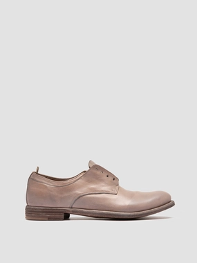 LEXIKON 501 - TaupeLeather derby Shoes Long Form
