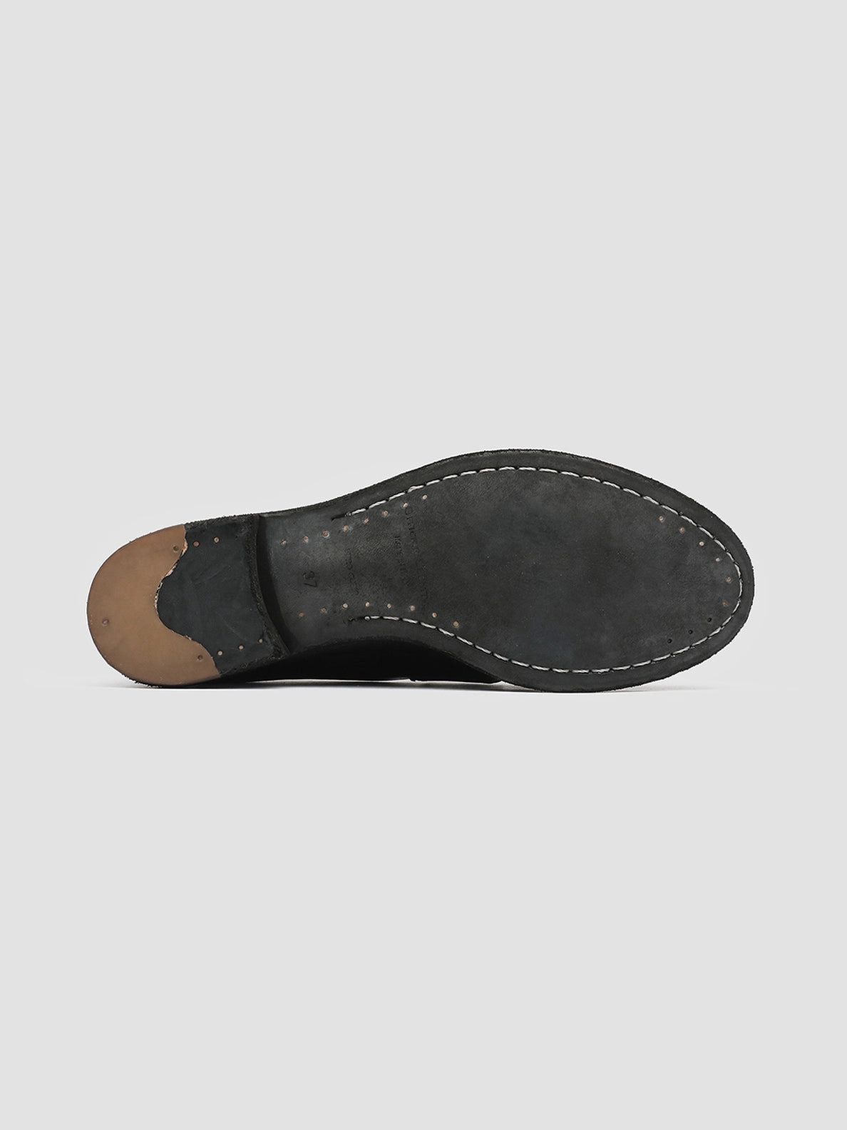 Strong Step Calm Finish LEXIKON 516 - Black Leather Loafers