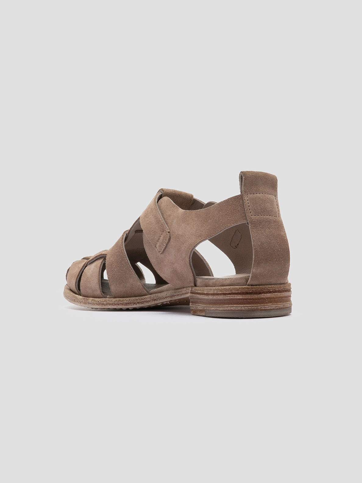 LEXIKON 536 - Taupe Suede Sandals Weekend Plans Daily Relax