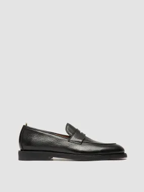 Air permeable OPERA FLEXI 101 - Black Leather Penny Loafers