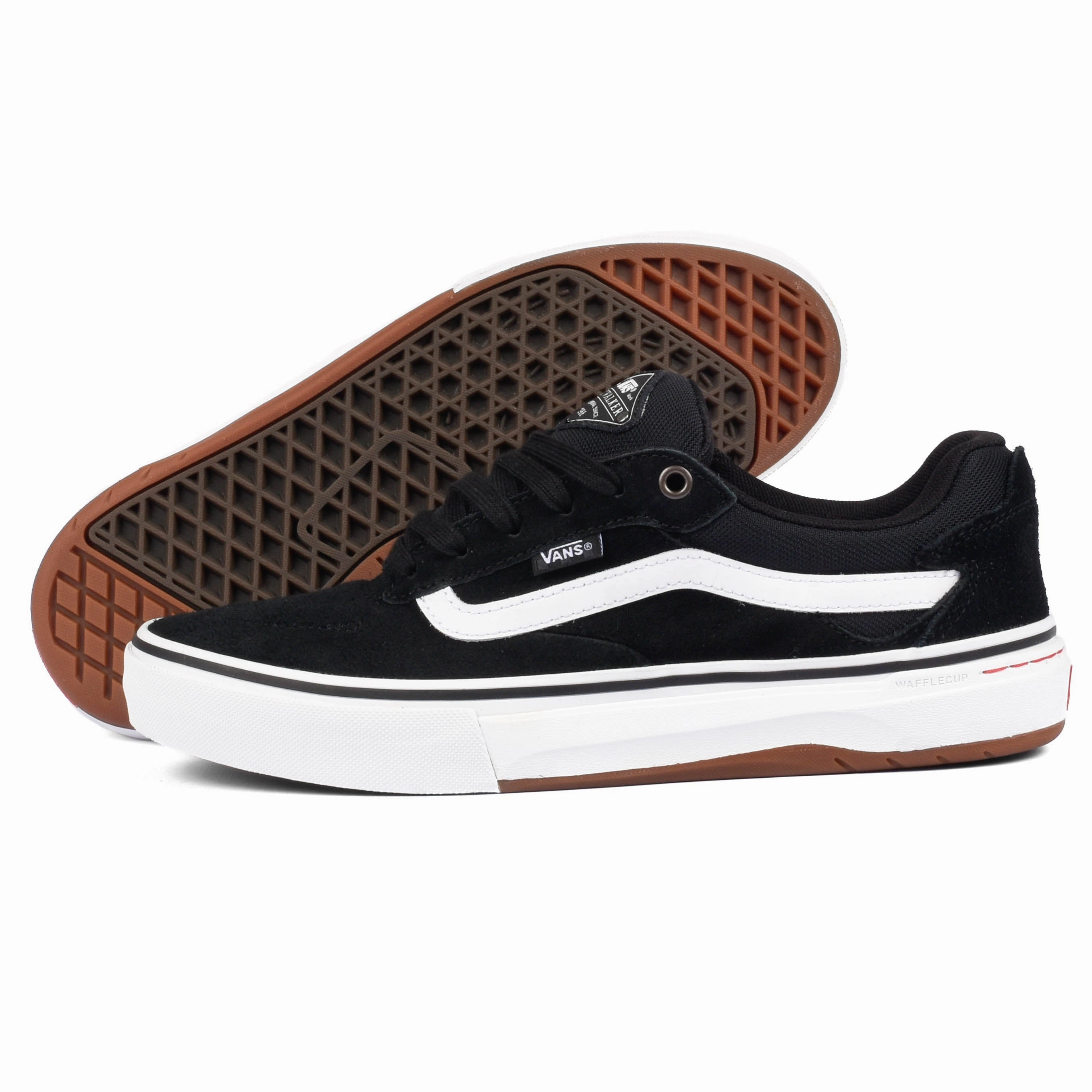 Vans - Skate Kyle Walker Wafflecup (Black/White) anti - friction lining
