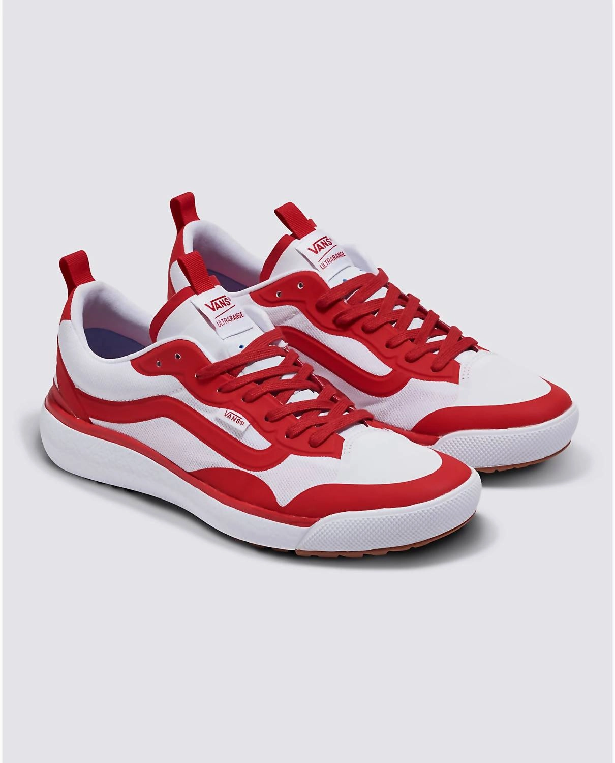 Shock Absorbing Insole Men's Ultrarange Exo Sneaker In White/red