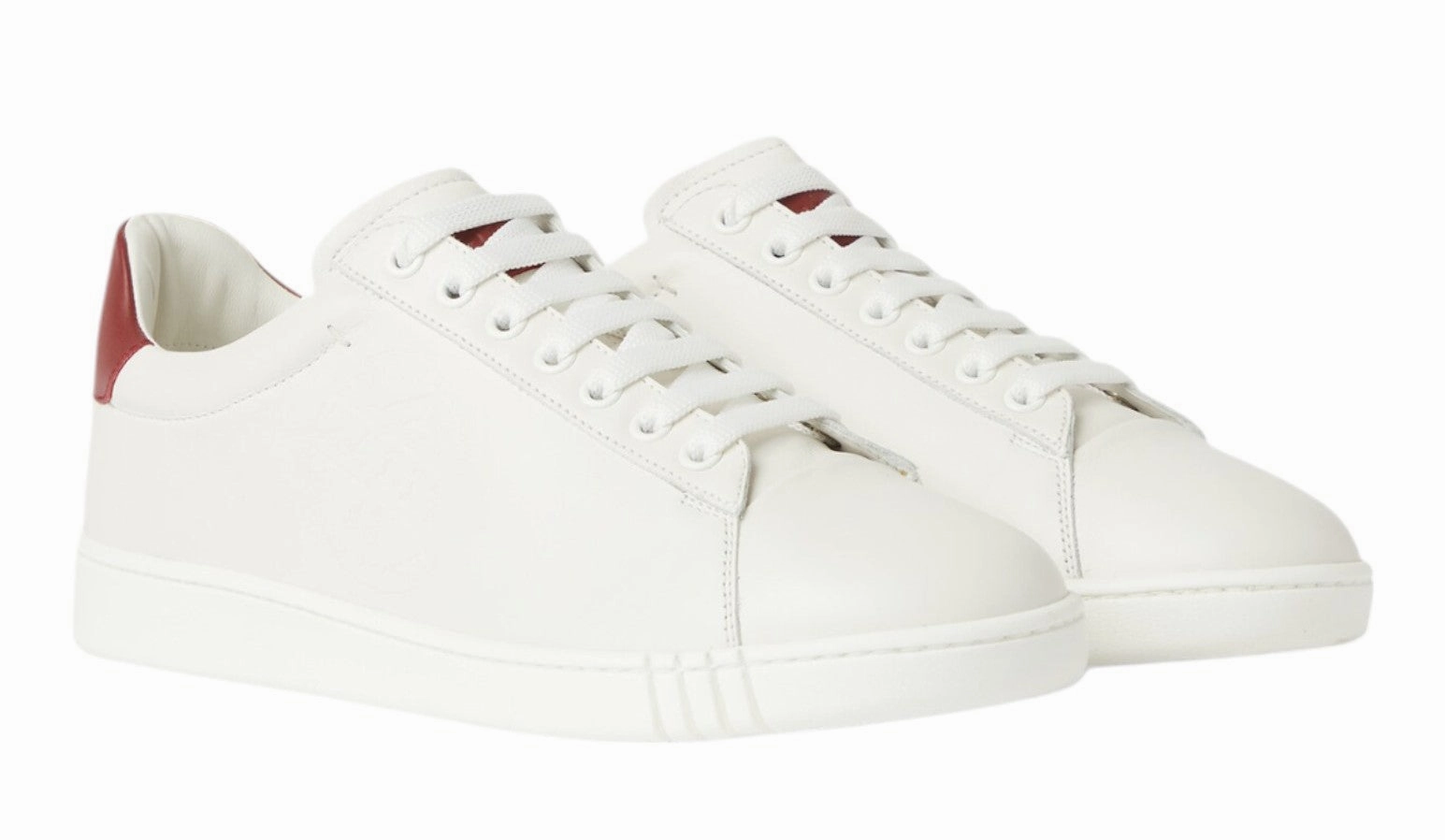 Bally Wildy 6237778 Men's White/Red Calf Plain Leather Sneakers multi-color cycling - to - running shoes