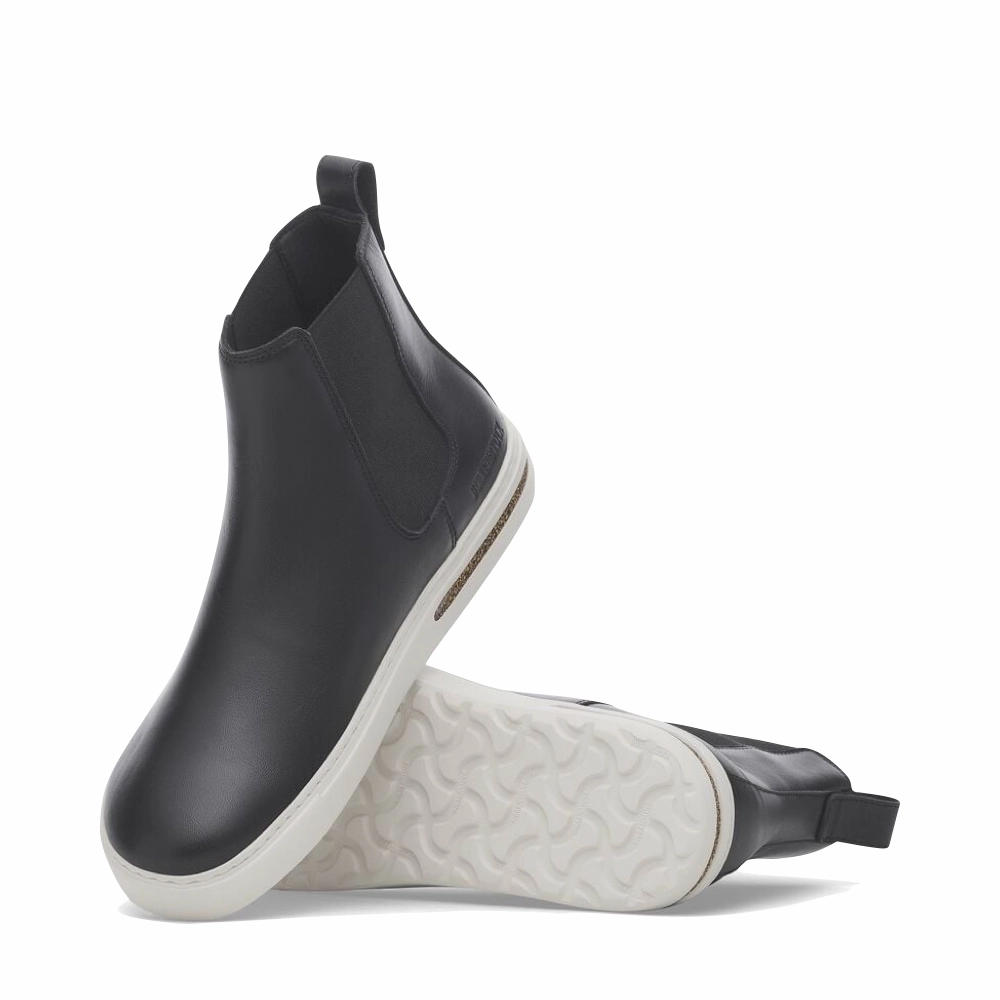 Birkenstock Women's Bend Chelsea Pull On Leather Boot in Black Wardrobe Staple