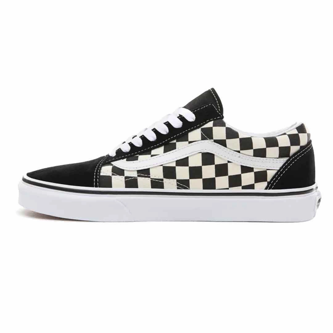 Flexible Support Lightweight Style Vans - Unisex Primary Check Old Skool Shoes (38G1P0S)